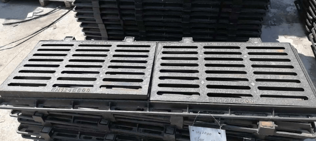 凉州球墨铸铁连体双篦展示